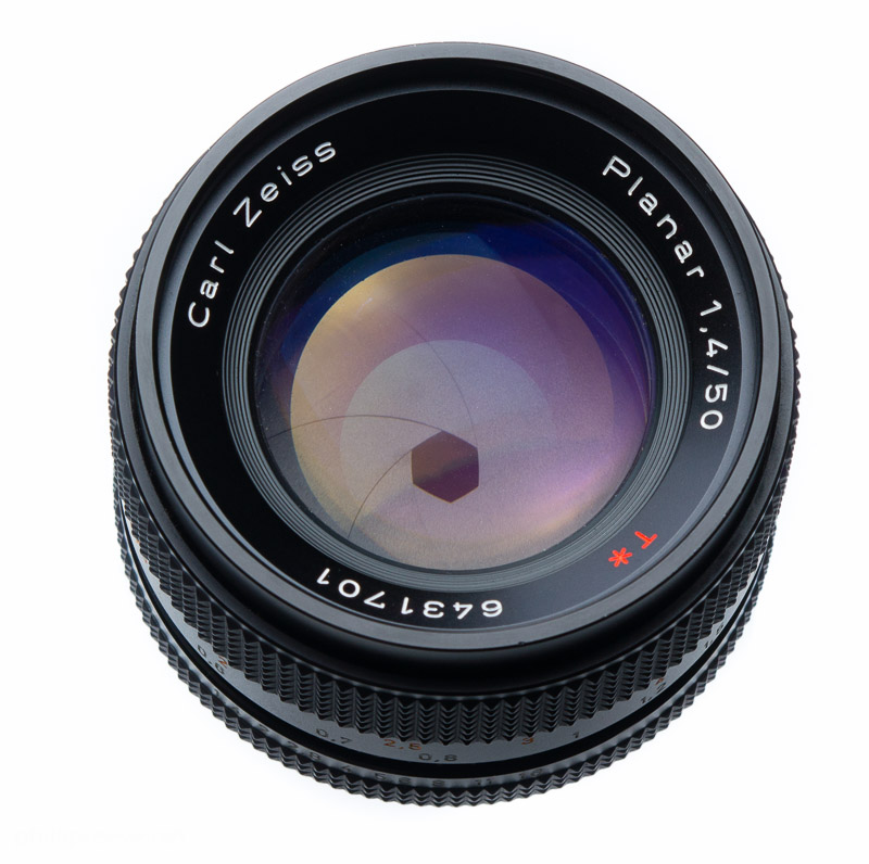 Carl Zeiss 50mm f1.4 T* Planar CY