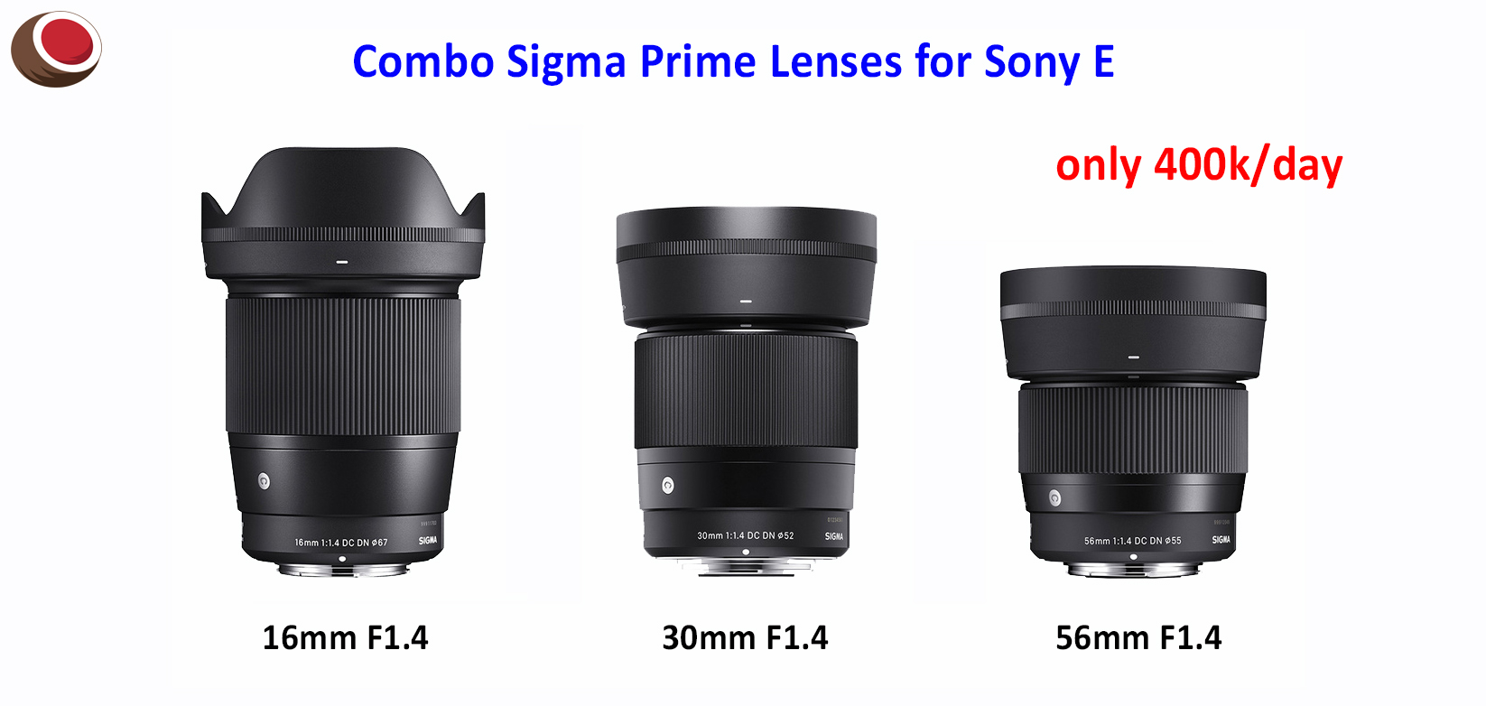 Sigma Prime Lenses for Sony E