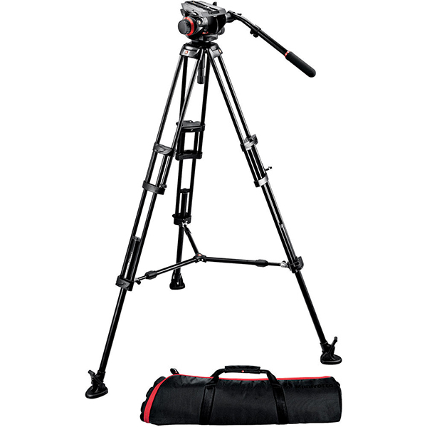 Manfrotto 546BK head 504HD