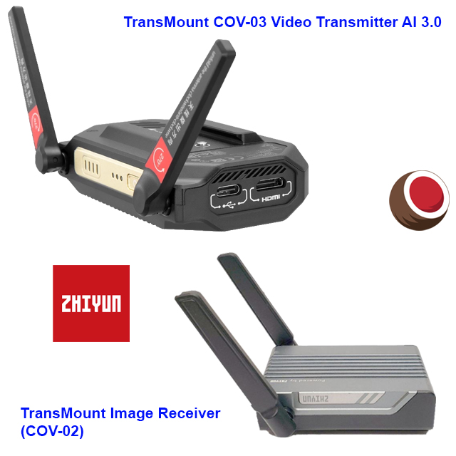 Zhiyun Wireless HDMI TransMount Transmission TX và RX cho Gimbal